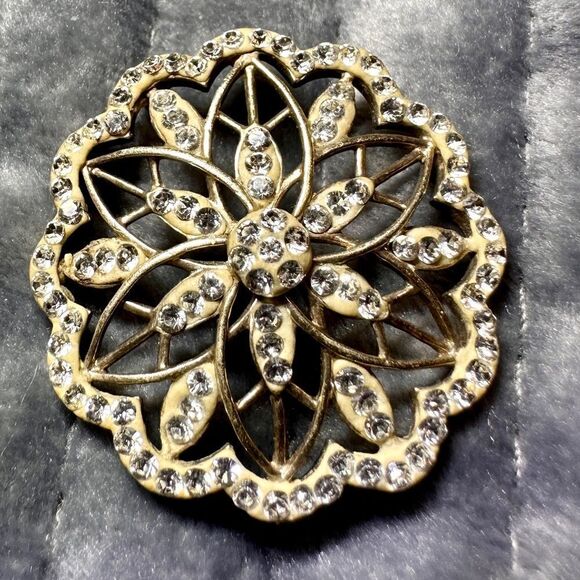 Floral Filigree Crystals Cocktail
pendant 925 silver - Picture 10 of 14